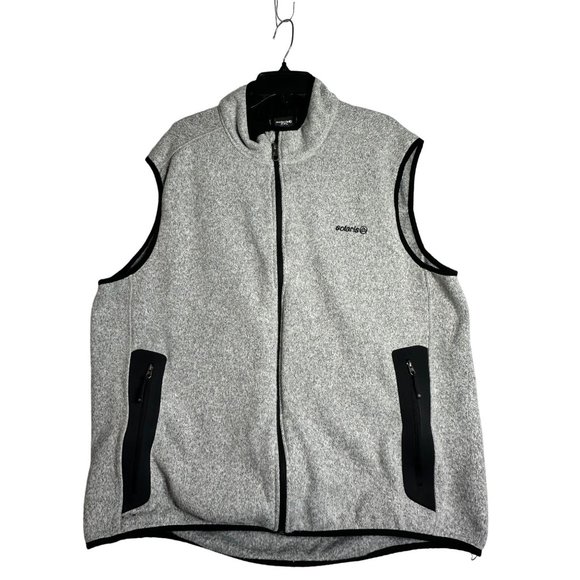 SOLARIS Grey Vest Mens XXL 2XL Outdoor Hiking Hunting Fishing - Picture 1 of 5